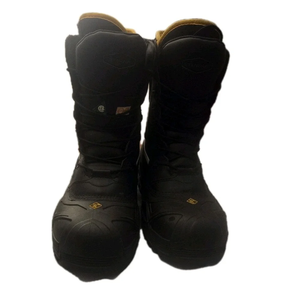 Terra Men's Size 11 CSA Composite Toe‎ Safety Work Boots Black Waterproof